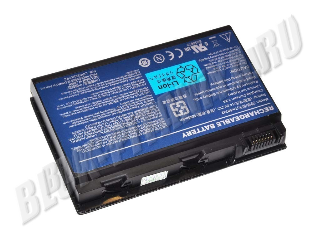 Аккумулятор TM00742 для ноутбука Acer Extensa 5620, Travelmate 5220, 5310, 5320, 5520, 5710, 5720, 6592G, 7220, 7320, 7520, 7720